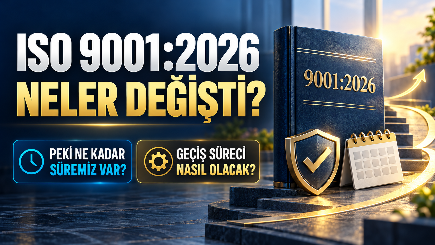 ISO 9001:2026 NELER DEĞİŞTİ - PEKİ KADAR SÜREMİZ VAR? - GEÇİŞ SÜRECİ NASIL OLACAK?
